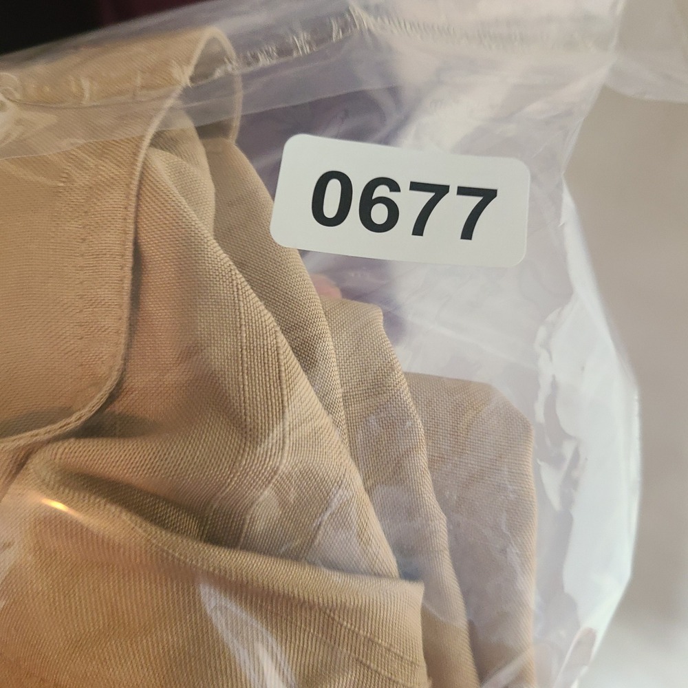 Chicos Design Silk Button Down Jacket Lightweight… - image 4